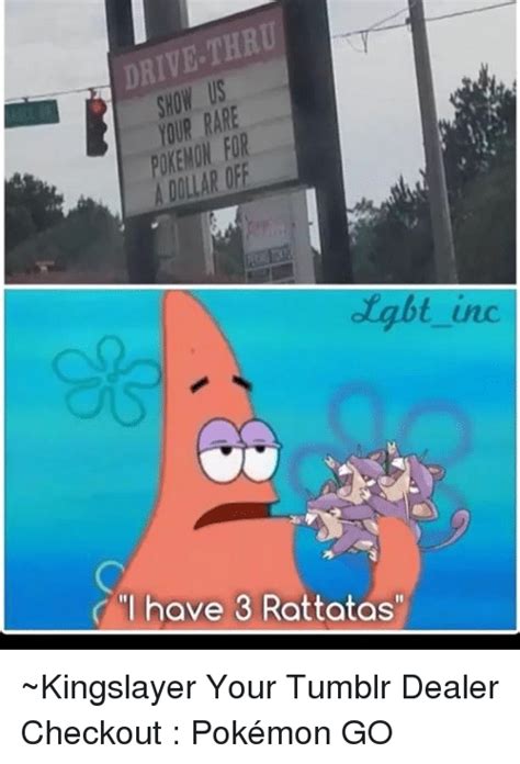 Create your own images with the patrick star three dollars meme generator. 25+ Best Memes About Rattata | Rattata Memes
