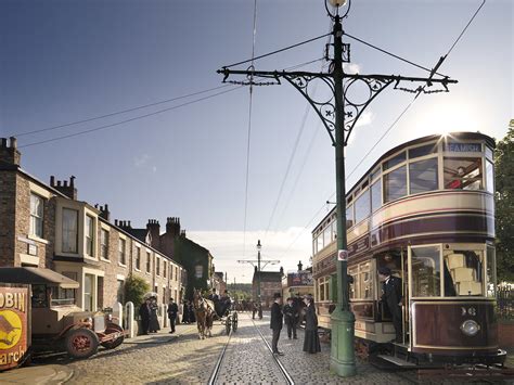 Edwardian Street Scene At Beamish Sunderland Tram 16 Stand Flickr