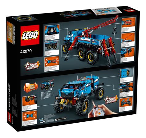 Buy Lego Technic 6x6 All Terrain Tow Truck 42070 At Mighty Ape Nz