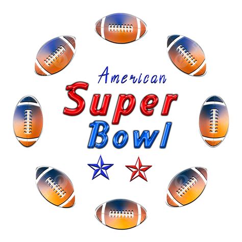 Super Bowl Png Transparent American Super Bowl Design Png Image