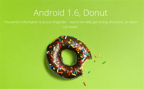 Android Version Timeline: 9 Colourful Images of Android Versions by Google