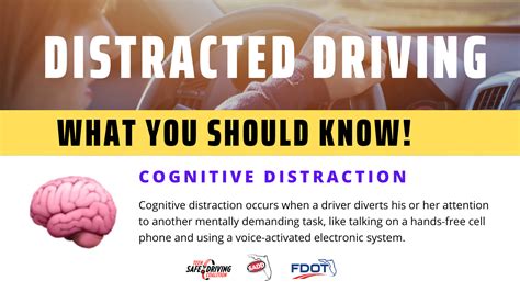Distracted Driving What Is Cognitive Distraction Village Of Estero Fl