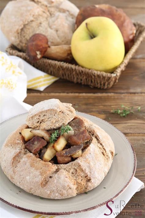 Se deciderete di lavorarlo come una sfoglia, come nel caso del. Scrigno di pane di segale con bocconcini di maiale mele e ...