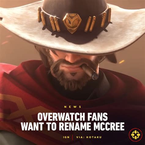 Ign S Tweet Overwatch S Mccree Was Named After A Real Life Blizzard