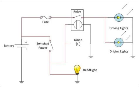 Led Headlight Wiring Diagram For Motorcycle Database