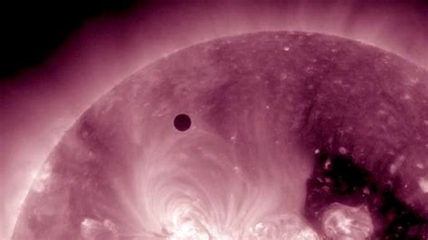 Venus Makes Rare Trek Across Sun Bbc News