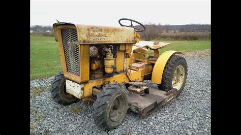 1961 Cub Cadet Original And New Tractor Shed Youtube