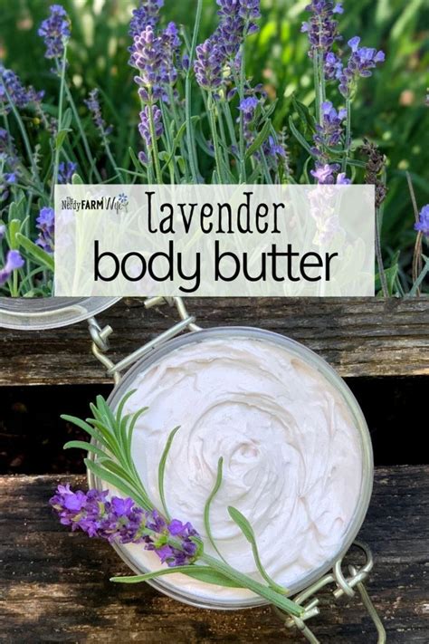 Lavender Shea Body Butter Recipe
