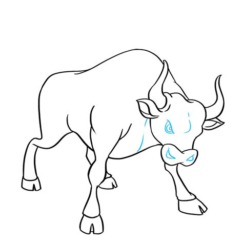 How To Draw A Bull Really Easy Drawing Tutorial