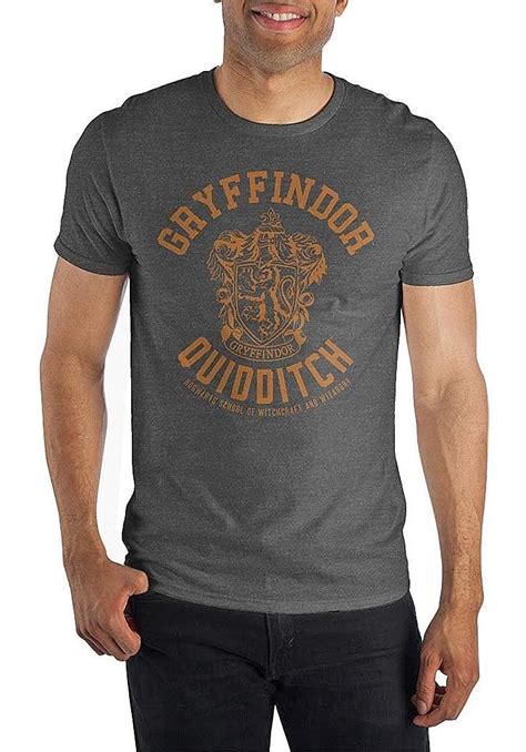 Shirts Harry Potter Gryffindor Quidditch Adult T Shirt Red T Shirts