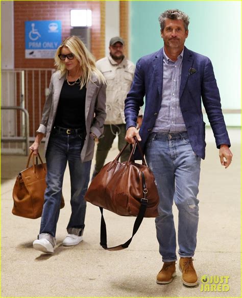 patrick dempsey and wife jillian arrive in italy for venice film festival 2023 photo 4963555