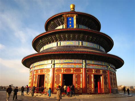 World Visits Temple Of Heaven Beijing China Most Existing And