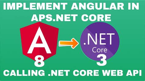 Angular With Asp Net Core Calling Web Api With Example Youtube