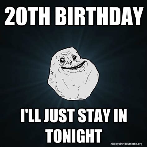 20th Birthday Meme Happy Birthday Meme