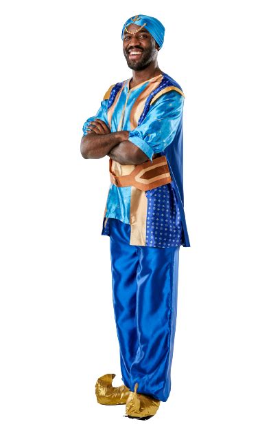 Aladdin Genie Costume Mens