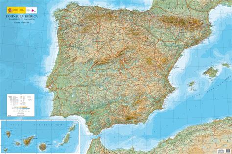 Visor Del Mapa Topográfico De España Mapa Topografico Mapas Topografico