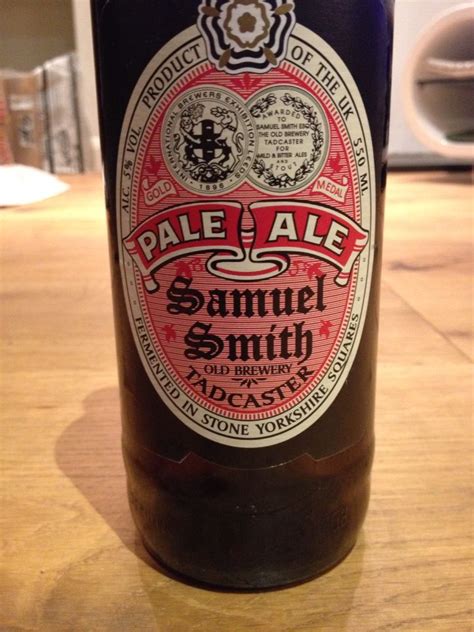 Samuel Smith Pale Ale 5 Tadcaster North Yorkshire Beer Label Pale
