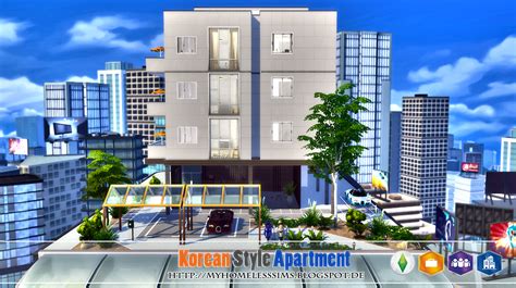Homelesssims Korean Style Apartment Requested Poponopun Sims 4