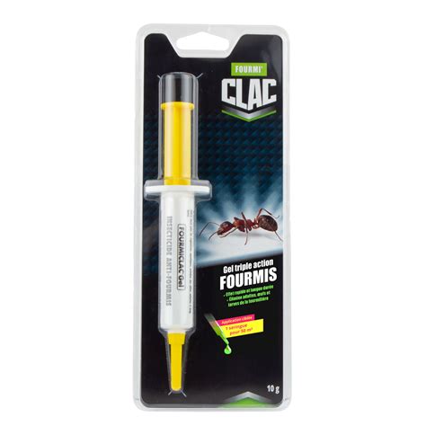 Clac Insecticide Fourmis Gel Triple Action 10g A Lattack