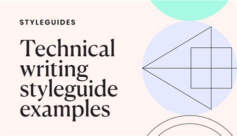 Best Technical Writing Styleguide Examples Writer