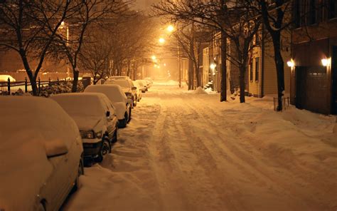 Sfondi Strada Luce Città Notte Urbano La Neve Inverno