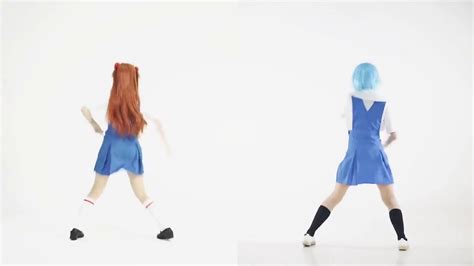 Rei And Asuka Cosplay Dance By Yitouaiai Youtube