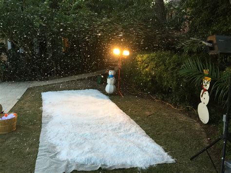 Frozen Party Snow Machine And Instant Snow Party Rental