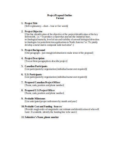 Free 18 Simple Project Proposal Templates In Pdf Ms Word Pages