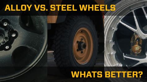 Alloy Vs Steel Wheels Whats Better Youtube