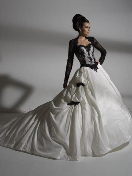 Most people associate black wedding dresses with goth queens or halloween fans. Devilinspired Gothic Clothing: January 2013