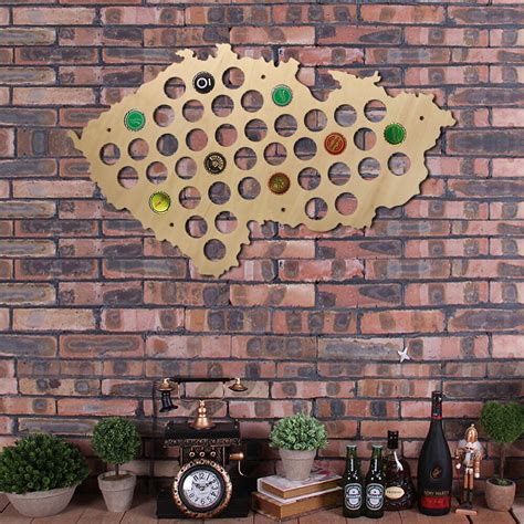 Bring your designs to life with branding, web, mobile, and print mockups in various styles. Czech Republic Beer Cap Map Pub Bar Beer Bottle Cap Display Holder Patriotic Czech Map Wooden ...