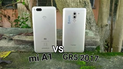 اقوى مقارنه بين Gr5 2017 و Mi A1 هواتف عظيمه بسعر رخيص Youtube