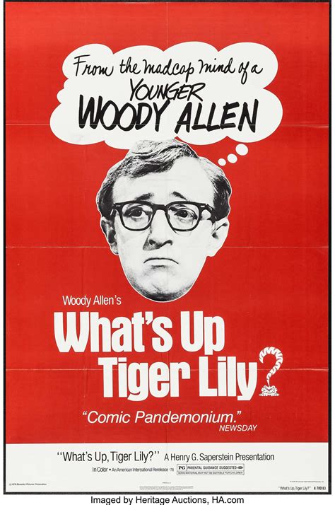 Whats Up Tiger Lily Released April 1966 With Woody Allen His First