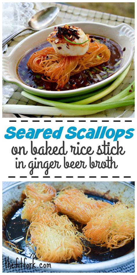 Find healthy scallop recipes including broiled and baked scallop recipes, from the food and nutrition experts at eatingwell. Seared Scallops on Baked Rice Stick in Ginger Beer Broth ...