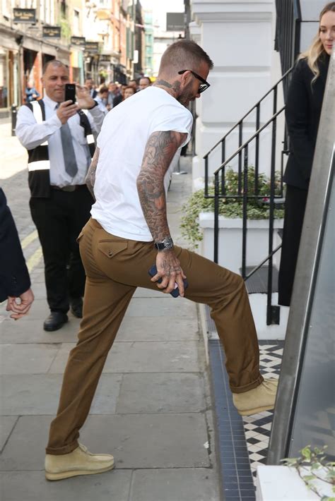 David Beckham At London Fashion Week Mens 2018 Popsugar Celebrity Uk