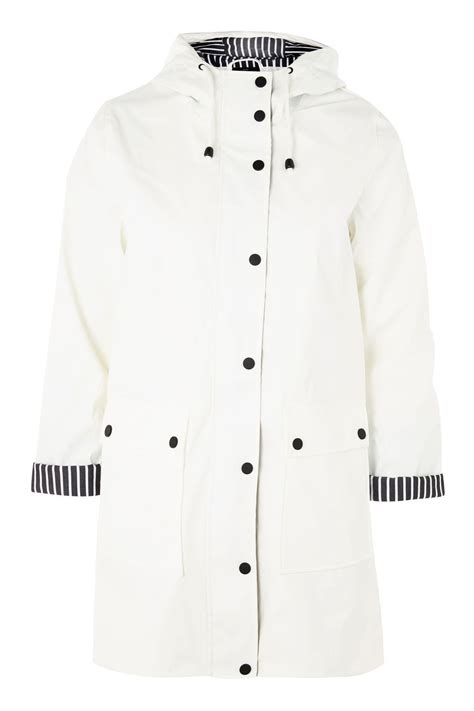 Petite Longline Mac Raincoat Raincoat Jacket Raincoat Topshop Outfit