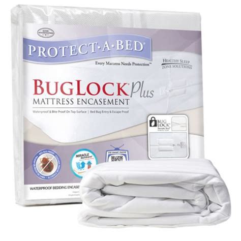 Protect A Bed Buglock Plus Mattress Encasement Bom3108 Bom3208