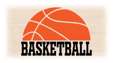 Download microsoft word for windows. Sports Clipart: Large Black & Orange Half Basketball Shape ...