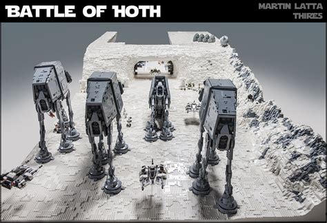 Star wars figures vader luke and the emperor death. Star Wars: Battle of Hoth | Diorama built in 2014 for the ...