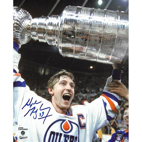 Wayne Gretzky Autographed Edmonton Oilers 8x10 Photo Nhl Auctions
