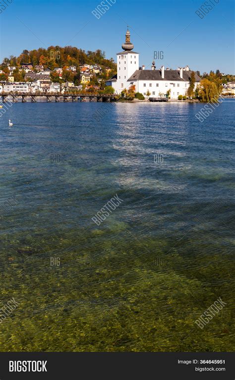 Gmunden Castle On Lake Image And Photo Free Trial Bigstock