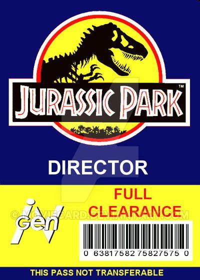 Printable Jurassic Park Badge Template Free Printable Templates