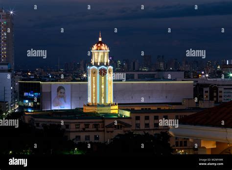 Manila Philippines Feb 4 2018 The Clock Tower Of The Manila City