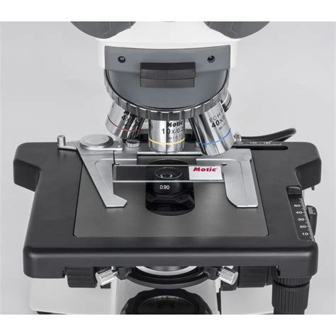 Motic Microscope Ba410 Elite Trino Hal 100w 40x 1000x