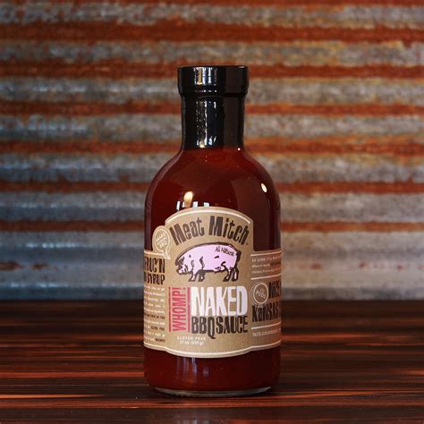Meat Mitch Naked Bbq Sauce 21 Oz Pits N Grills