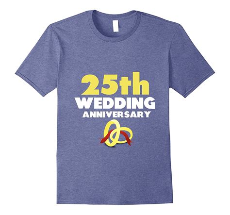 Check out our 25th anniversary gift selection for the very best in unique or custom, handmade pieces from our gifts for the couple shops. 25th Wedding Anniversary 25 Years T-Shirt Gift for Couples ...