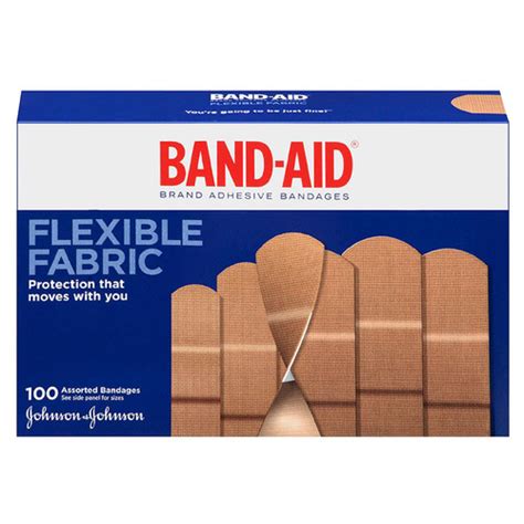 Check spelling or type a new query. Johnson & Johnson Band-Aid Flexible Fabric Assorted 100 ct ...