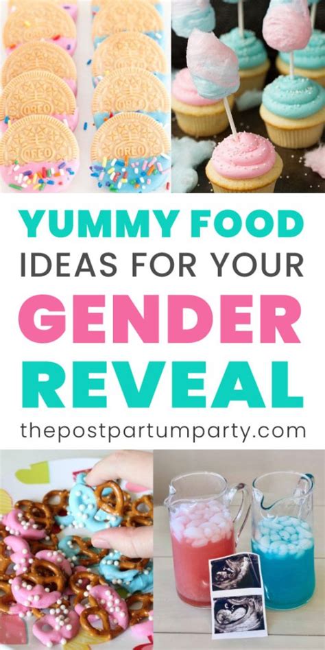 Gender roles in food production: Gender Reveals Foods / Gender Reveal Food Ideas Stuffed ...