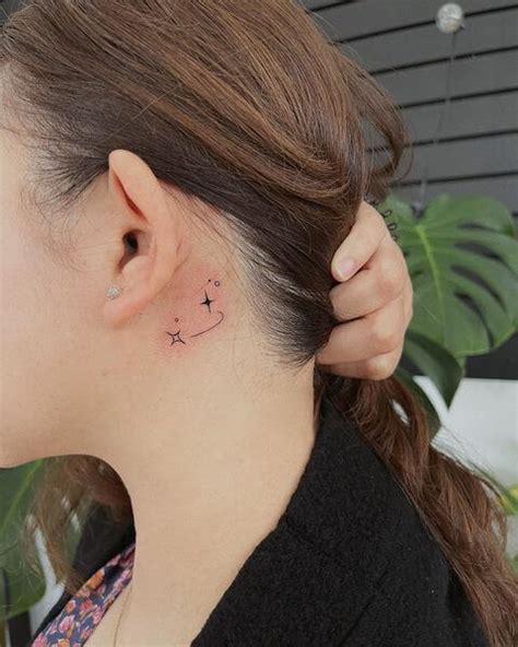 Behind The Ear Tattoos For Women Top Designs Ideas Ladylife