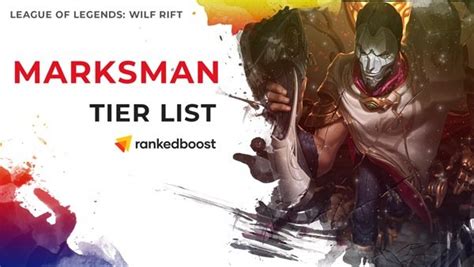 Lol Wild Rift Marksman Tier List 24 Best Marksman Champions In Season 3